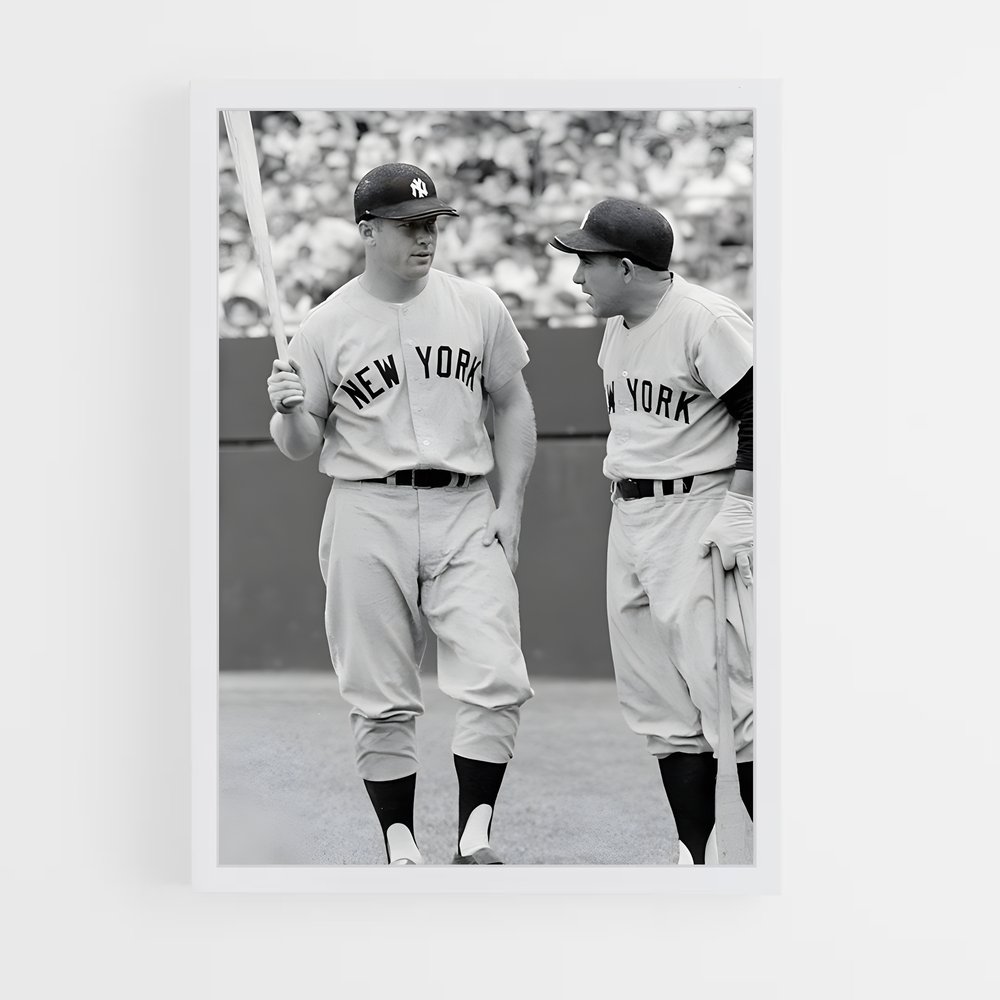 Poster Yogi de berra – affiche Baseball (vue 3)